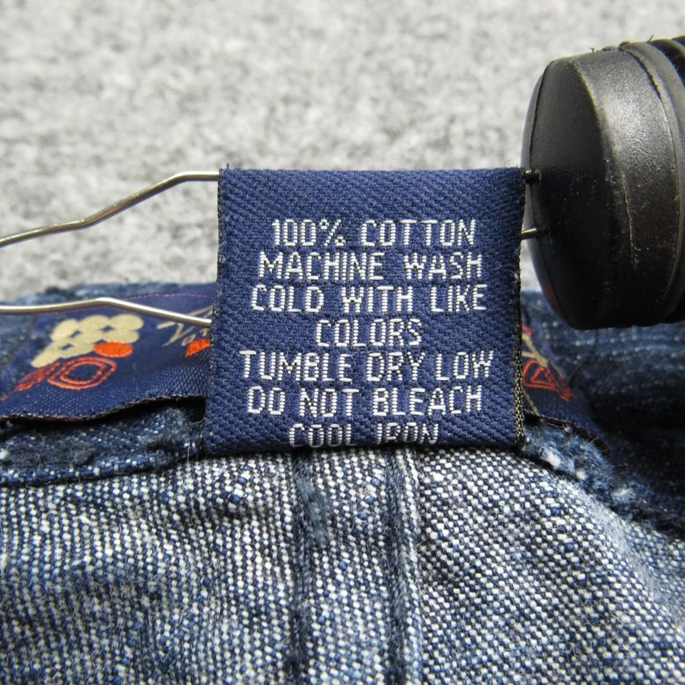 Vintage Dtek Jeans ‎ Mens 40x32 Y2K Straight Leg Baggy Relaxed Grunge Grommets
